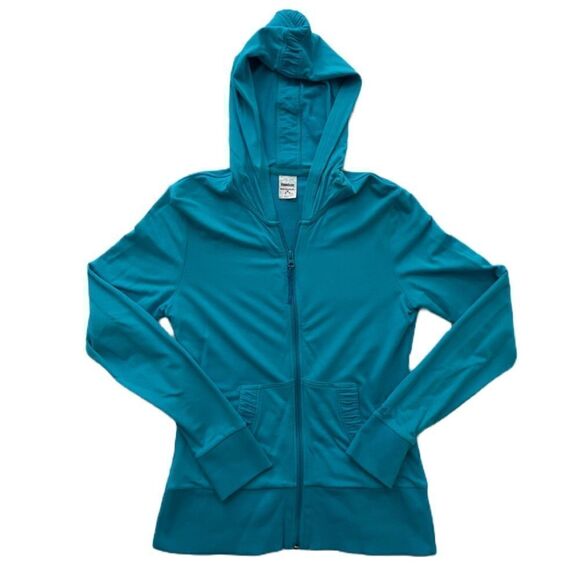 Reebok Women’s Full Zip Hooded Active Jacket SZ S - Picture 2 of 5